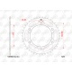 Couronne AFAM acier standard - 525
