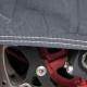 Housse de protection intérieur OXFORD Dormex noir/argent - moto / scooter - S