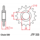 Pignon JT SPROCKETS acier anti-bruit - 530