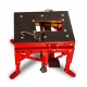 Lève-moto hydraulique VECTOR rouge (roues non incluses)
