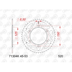 Couronne AFAM acier standard - 520