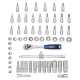 Jeu de douilles et d'embouts métriques DRAPER HI-TORQ®, 3/8" Sq. Dr. (58 pièces)