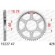 Couronne AFAM acier standard - 428