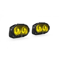 Kit d'éclairage universel DL2 lentille jaune avec câblage standard