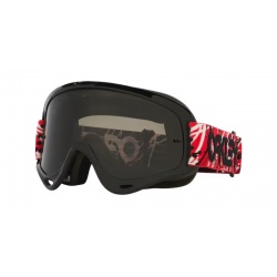 Masque OAKLEY O-Frame MX Heritage - Red Eddie écran gris foncé