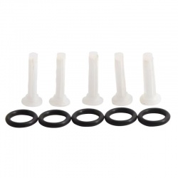 Kit filtres et joints toriques ALL BALLS pour raccord rapide pompe à essence - 5 jeux