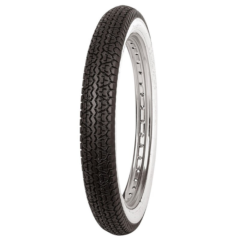 Pneu MITAS B-4 WW Flancs Blancs 2 1/4-18 (2.25-18) 42J TT
