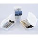 Boîte de galets POLINI 16x13mm 3,5-4-4,5-5gr - 24 pièces
