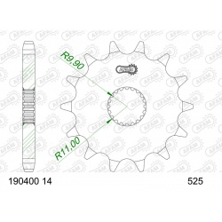 Pignon AFAM acier standard - 525