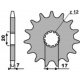 Pignon PBR acier standard - 428