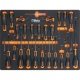 Combinaison d'ameublement d'atelier BETA TOOLS C45PRO 2.0 X comprenant 268 outils Beta Worker