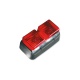 Feu arrière V PARTS type origine rouge Honda VTR1000 SP2