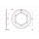 Couronne AFAM acier standard - 428