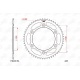 Kit chaîne AFAM 428R1 11/60-146 - couronne standard