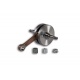 Vilebrequin MALOSSI avec axe Ø16, bielle 110 – course 60 mm pour moteurs à clapets