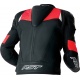 Veste RST Tractech Evo D3O cuir - noir/rouge