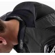 Veste RST Tractech Evo D3O cuir - noir/blanc