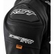 Veste RST Tractech Evo D3O cuir - noir/blanc
