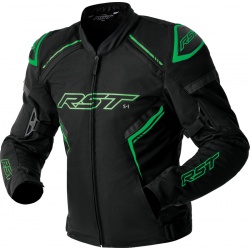 Veste RST S1 D3O Textile - noir/vert fluo