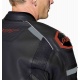 Veste RST S1 D3O cuir - noir/rouge