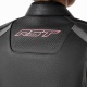 Veste femme RST S1 D3O cuir - noir/rose
