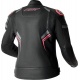 Veste femme RST S1 D3O cuir - noir/rose