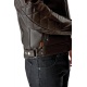 Veste RST Hillberry D3O cuir - Brun