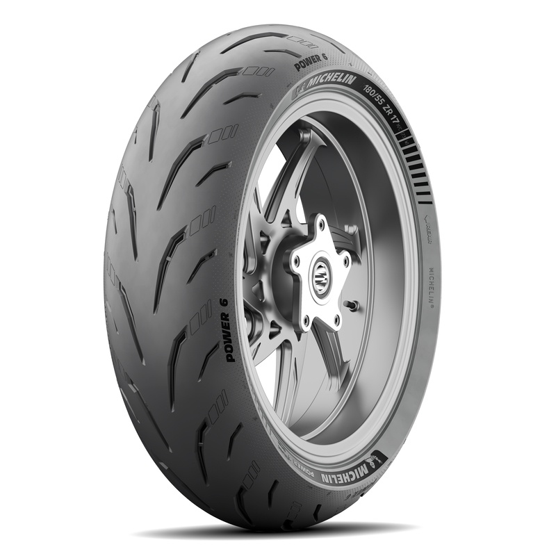 Pneu MICHELIN POWER 6 EXCLUSIVE EDITION 180/55 ZR 17 M/C (73W) TL