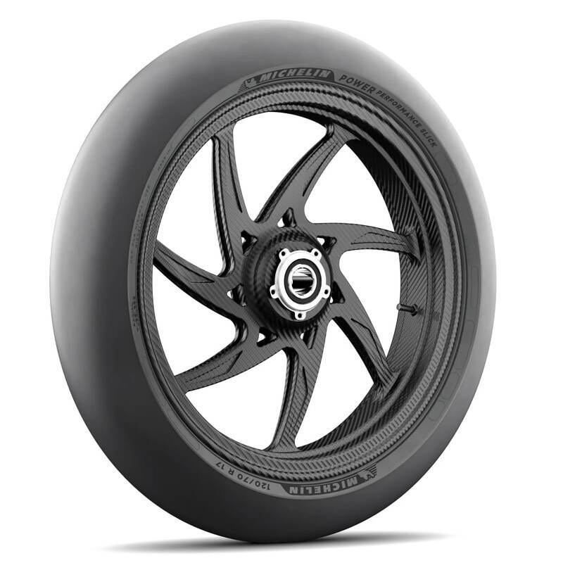 Pneu MICHELIN POWER PERFORMANCE SLICK MEDIUM 120/75 R 17 NHS TL
