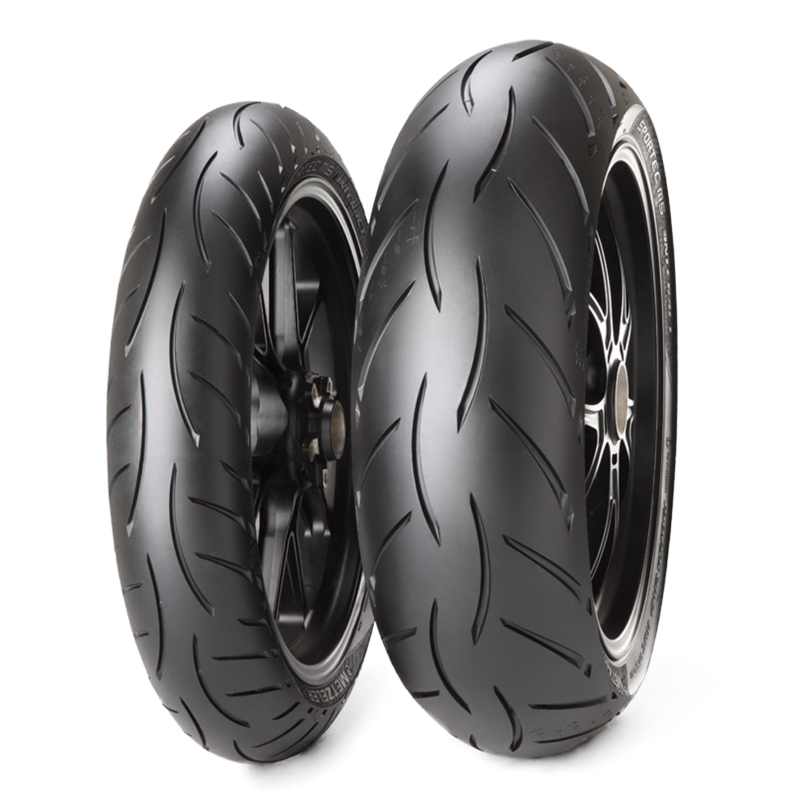 Train de pneus METZELER SPORTEC M5 (120/70ZR17+160/60ZR17)