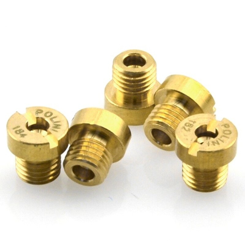 Bag of 5 jets Polini Dell'Orto 6 mm. 114