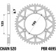 Couronne PBR acier allégée - 520