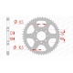 Kit chaîne AFAM 420R1 15/43/114 - couronne standard