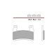 Plaquettes de frein BREMBO UPGRADE Z04 métal fritté - 107A48617
