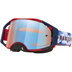 Masque OAKLEY Airbrake MX - Renaux Matte White écran Prizm Sapphire