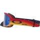 Masque OAKLEY O-Frame 2.0 Pro MX - TLD rouge/orange écran Black Ice Iridium