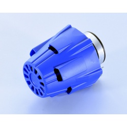 Air Box Bleu Droit Ø37mm POLINI