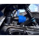 Air Box Bleu Petit 90° Ø32mm POLINI