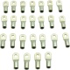 Cosses à sertir 1/4" ALL BALLS 4 AWG - lot de 25