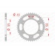 Kit chaîne AFAM 520XSR 14/45-114 - couronne standard