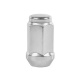 Écrous de roue borgnes KIMPEX M12x1.25 - lot de 16 - chrome