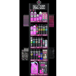 Présentoir premium MUC-OFF éclairé – simple (produits inclus)
