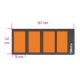 Module en mousse EVA BETA VPM3 avec 4 compartiments de rangement