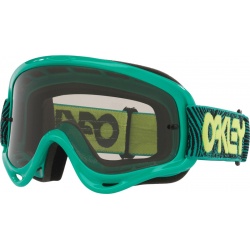 Masque OAKLEY O Frame MX - Celeste Fingerprint - écran Light Grey