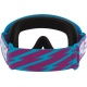 Masque OAKLEY O Frame MX - Blue Bolts - écran clair