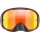 Masque OAKLEY O Frame 2.0 Pro MX - Sand Ruts - écran Fire Iridium