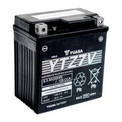 Batterie YUASA sans entretien activée usine - YTZ7V FA