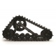 Kit chenilles (sans adaptateur) KIMPEX Commander WSS4 (SSV : Kawasaki Mule / Polaris SSV 2nd Gen)