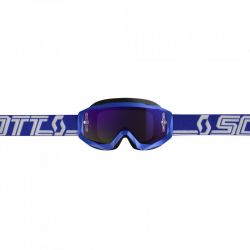 Masque Scott Hustle X MX Blue Blanc/ Purple Chrome Works